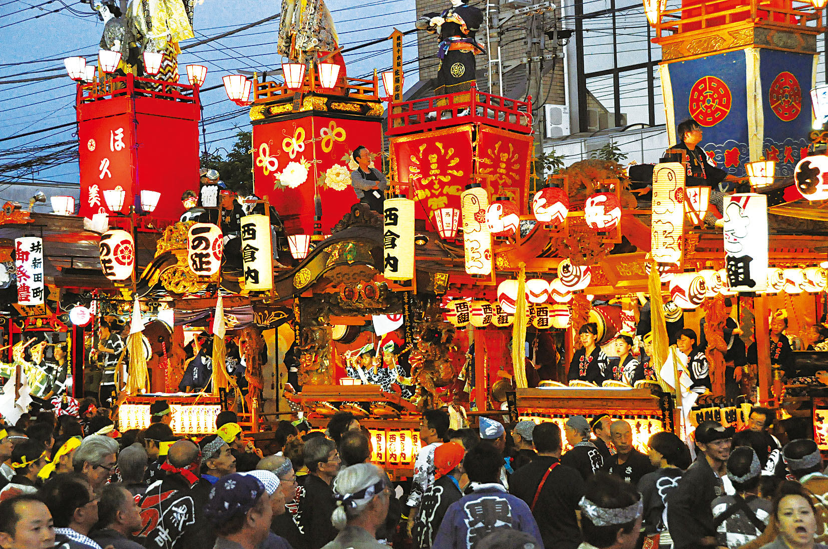 Numata Festival that held for 3 days will gather approximately 200,000. The gorgeous floats are also a must-see event.
